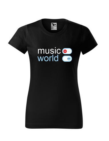 Tricou Personalizat Damă " Music...