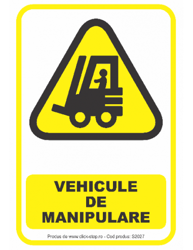 Vehicule De Manipulare - Indicator De...