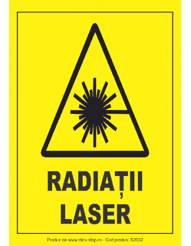 Radiații Laser - Indicator De...