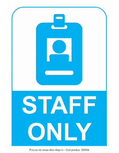 Staff Only - Indicator De Informare...