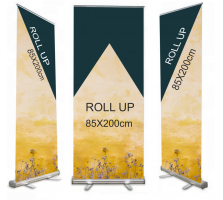 roll up banner personalizat 85x200