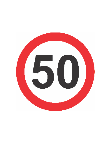 Indicator Limită Viteză 50 Km-...