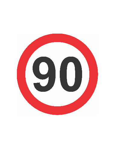 Indicator Limită De Viteză 90 Km -...