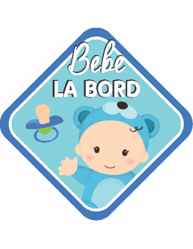 Indicator/semn " Bebe La Bord " Băiat...