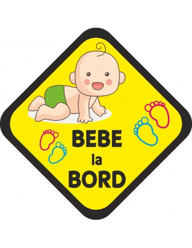 Sticker Bebe La Bord - Indicator Auto...