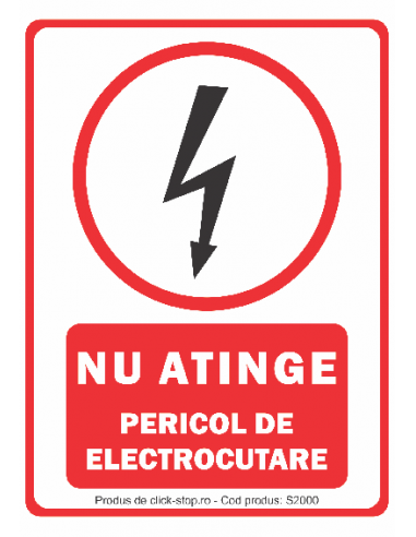 Nu Atinge Pericol De Electrocutare -...