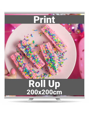 Print Roll Up 200x200cm