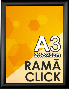 Ramă Click Negru A3 - 297 X... 2