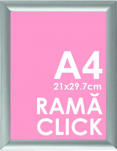 Ramă Click A4 - 21 X 29.7 Cm Pro