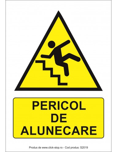 Pericol De Alunecare - Indicator De...